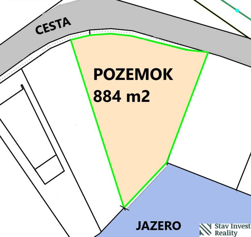 Exkluzívny pozemok pri jazere Boldog, okr. Senec