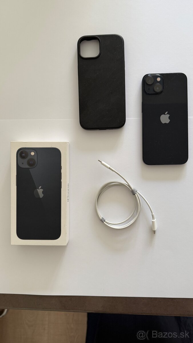 iPhone 13 TOP stav - 128 GB, Midnight Blue