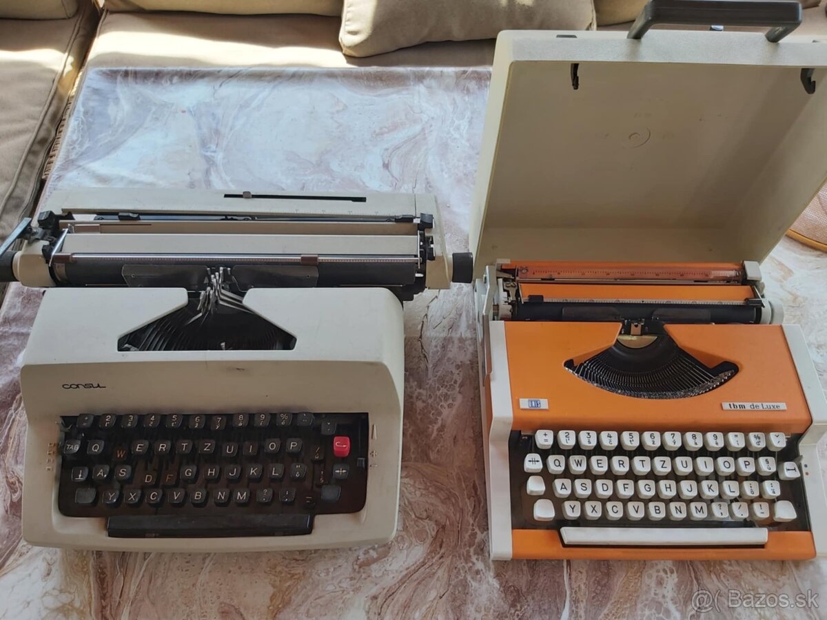 Retro písacie stroje
