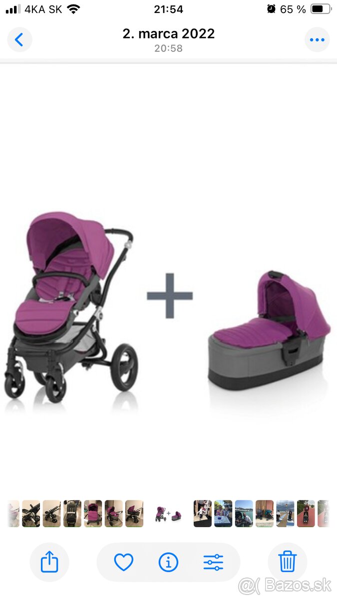 Predám dvojkombinaciu Britax
