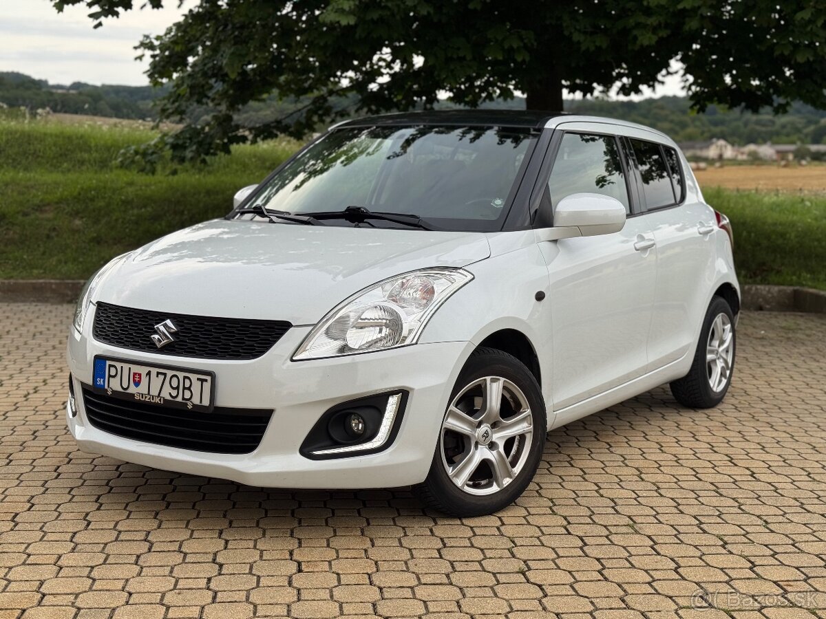 Suzuki Swift 1,2 benzin 69kw 2014, 77000km, kup.na Slovensku
