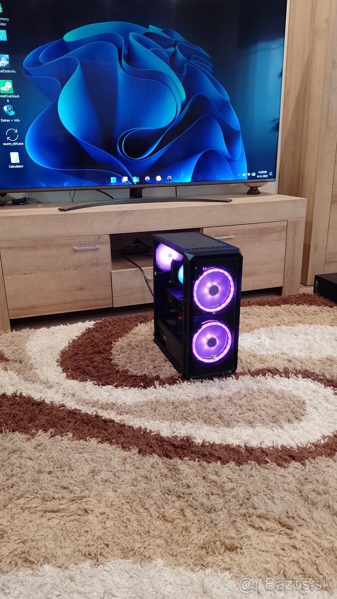 Herný PC s RTX 3060 Ti 8GB OC +R5+32GB RAM + Win11 PRO