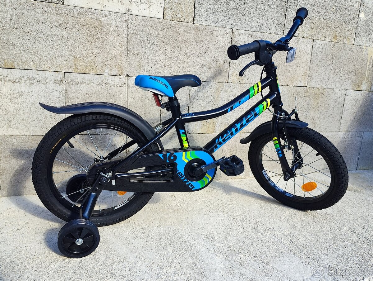 Bicykel Kenzel lime 16 NOVÝ