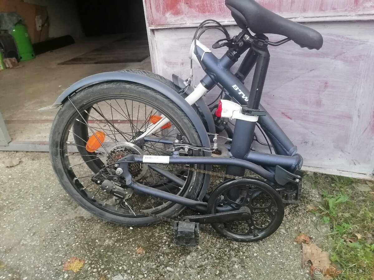 Skladací bicykel, z prehazivscku
