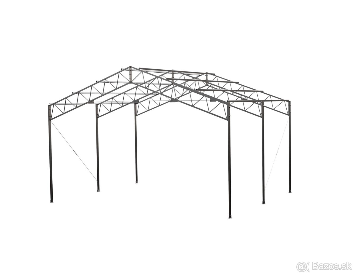 Oceľová konštrukcia 8x6m - pozinkovaná, s dopravou zdarma