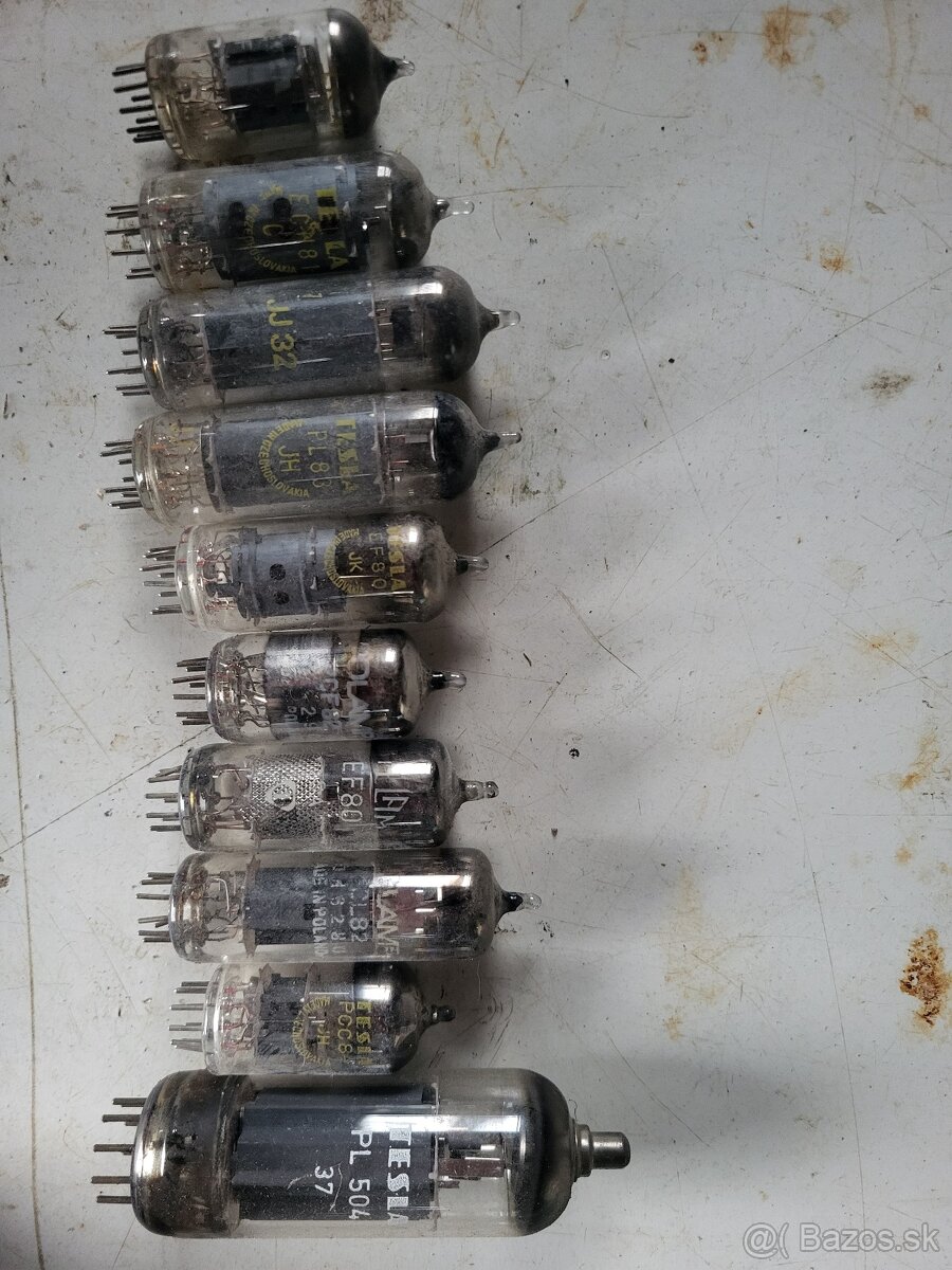 Predam retro elektronky