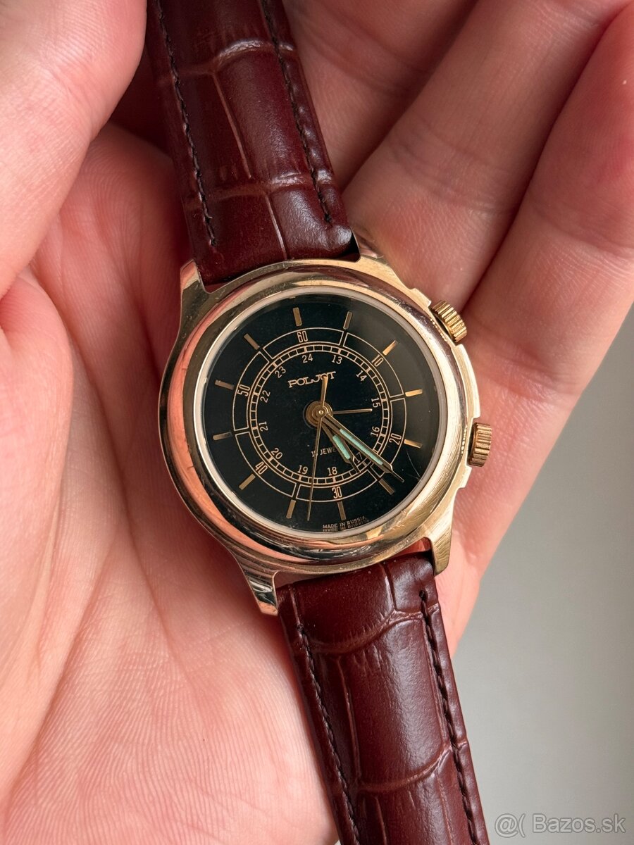 Poljot hodinky - s budíkom