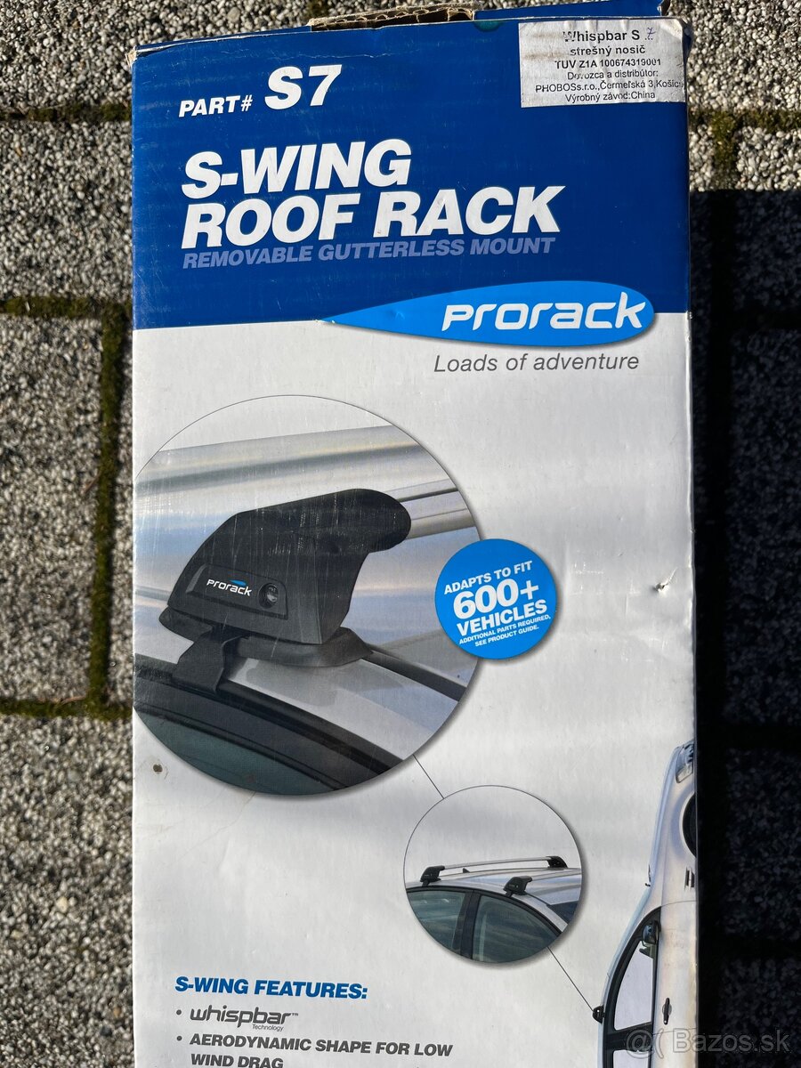 Predam nosič na auto PRORACK S-Wings
