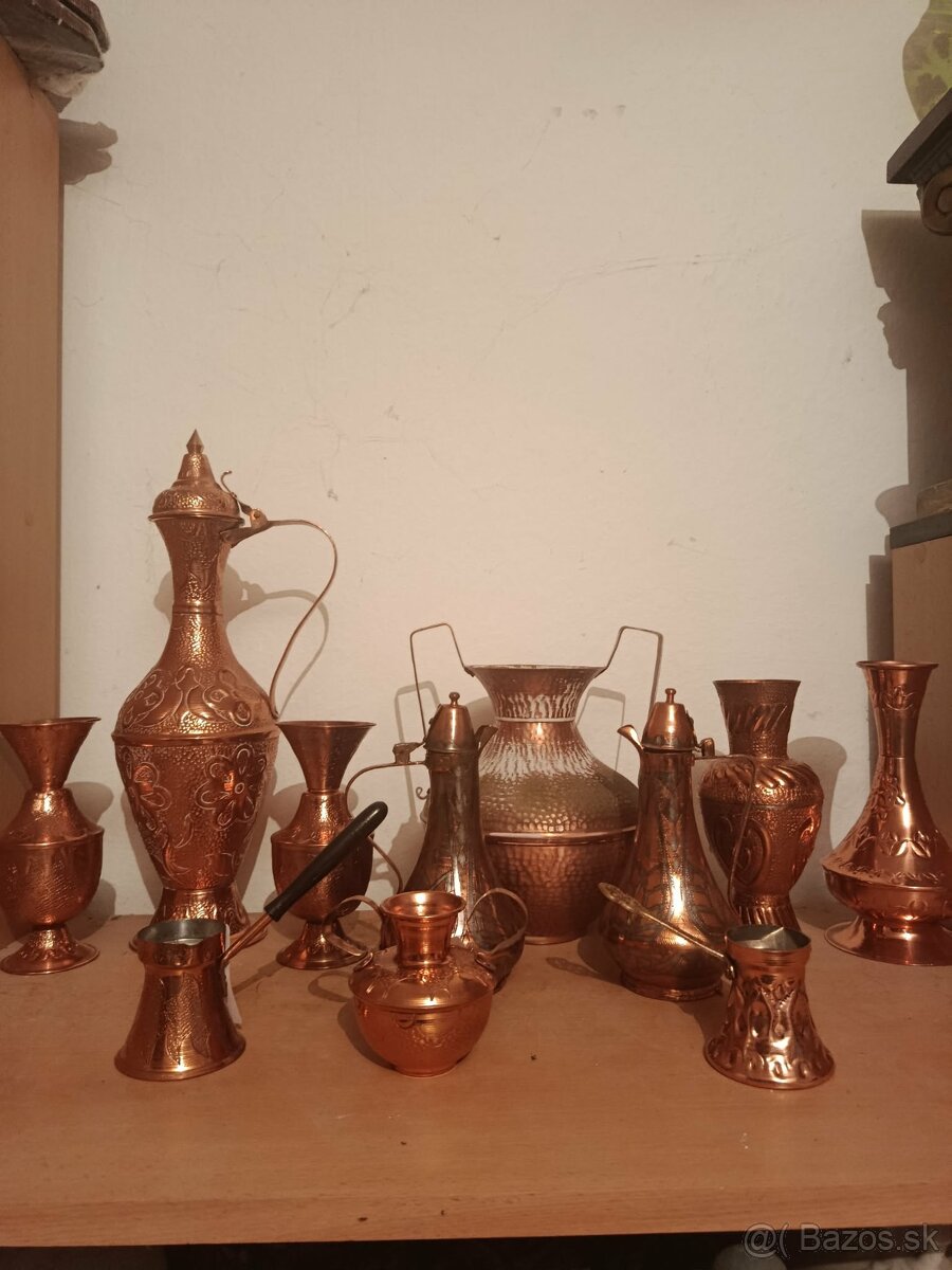 Medené veci-cena aj s poštovným