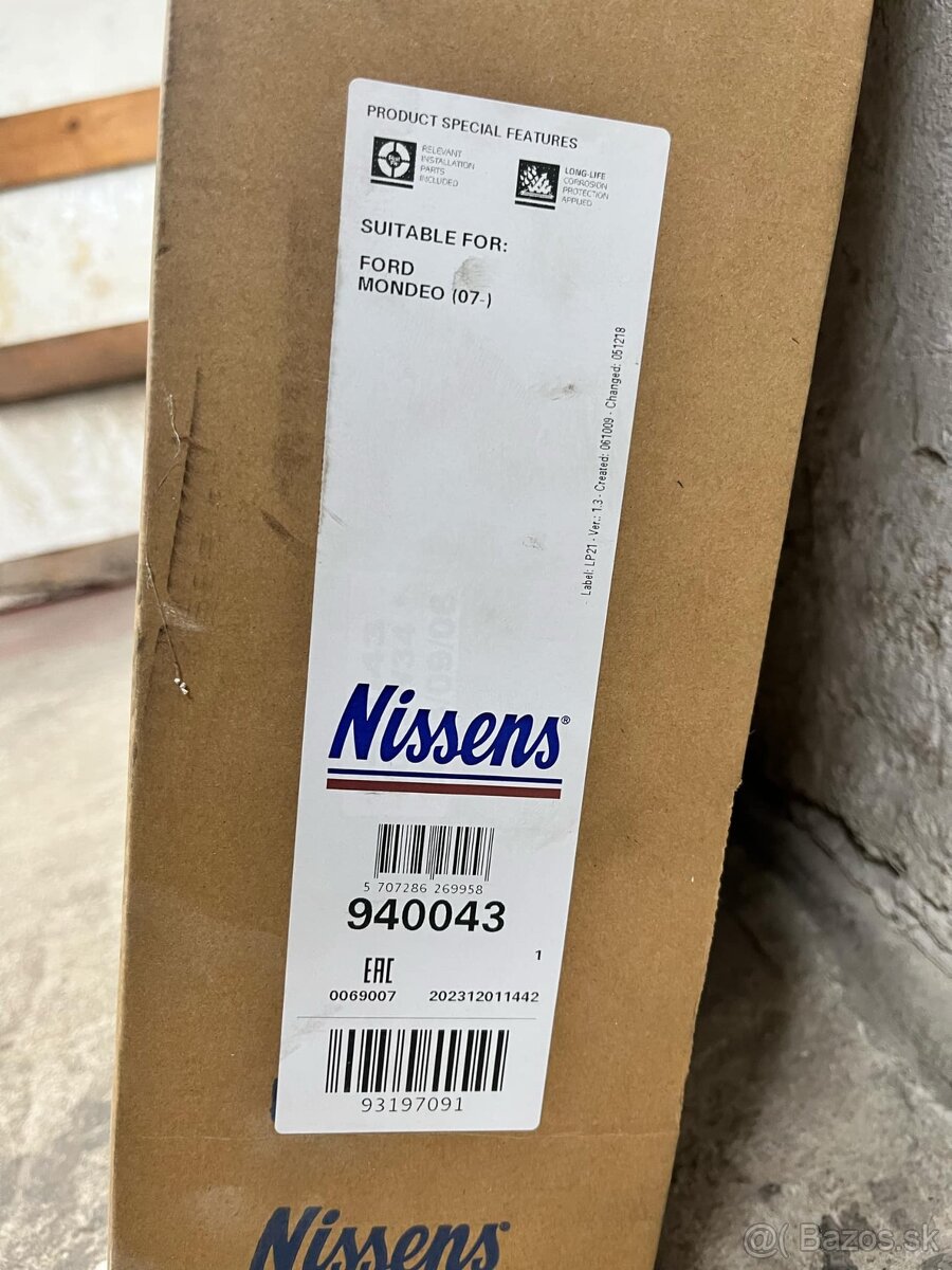 Ford Mondeo Mk4 chladič klimatizácie