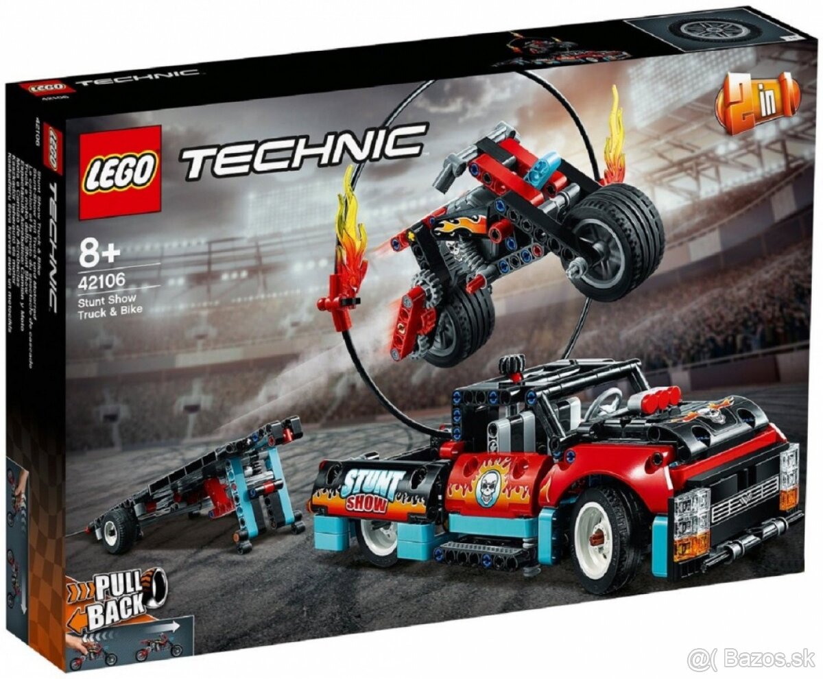 Predám NOVÉ NEROZBALENÉ LEGO 42106 Kaskadérske vozidlá