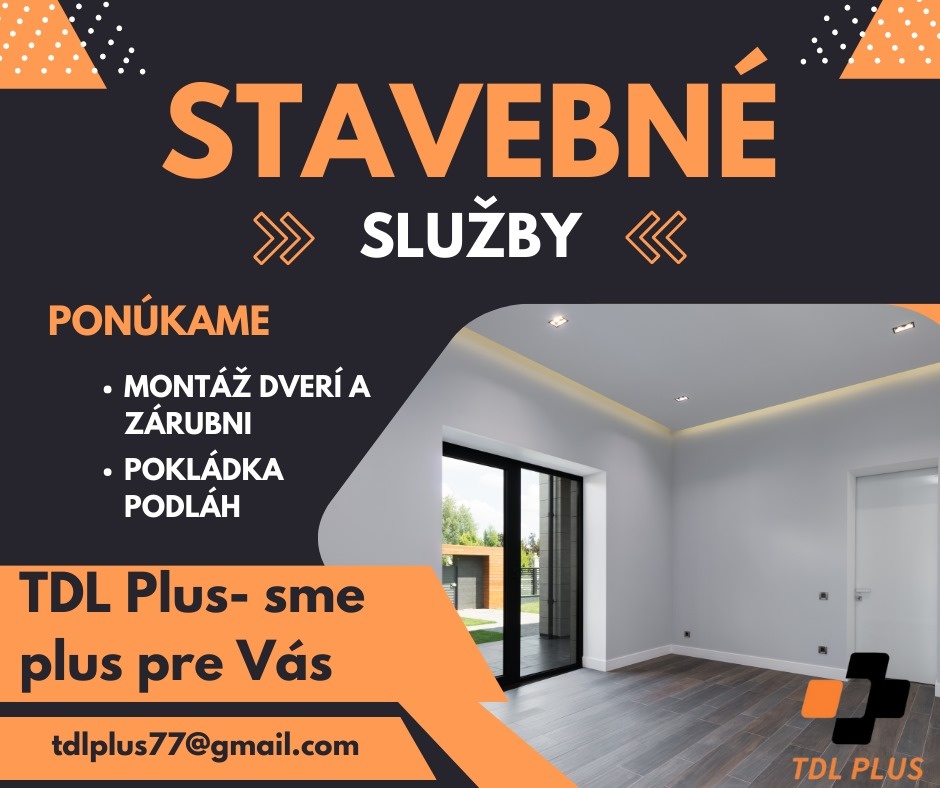 Montáž dverí a zárubní, pokládka plávajúcej podlahy