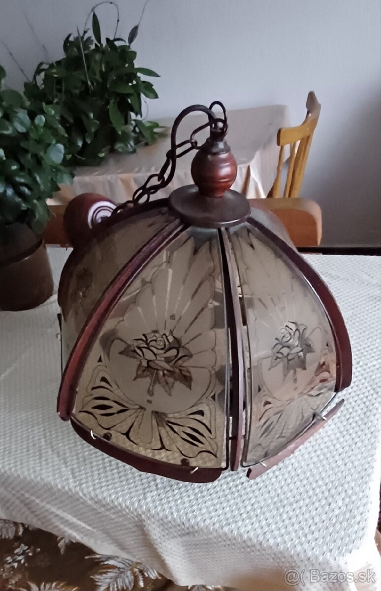 Luster retro zásvesný