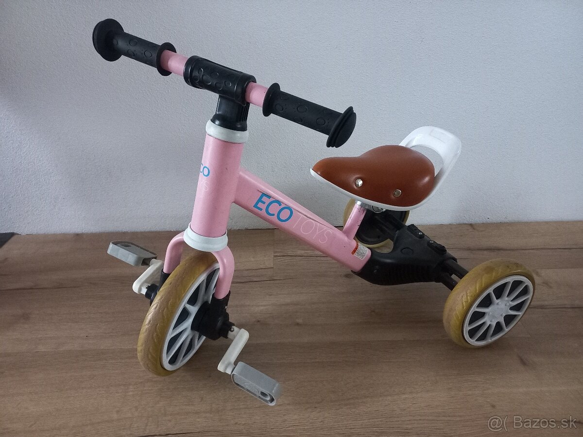 Predám trojkolku s padálmi 2 v 1