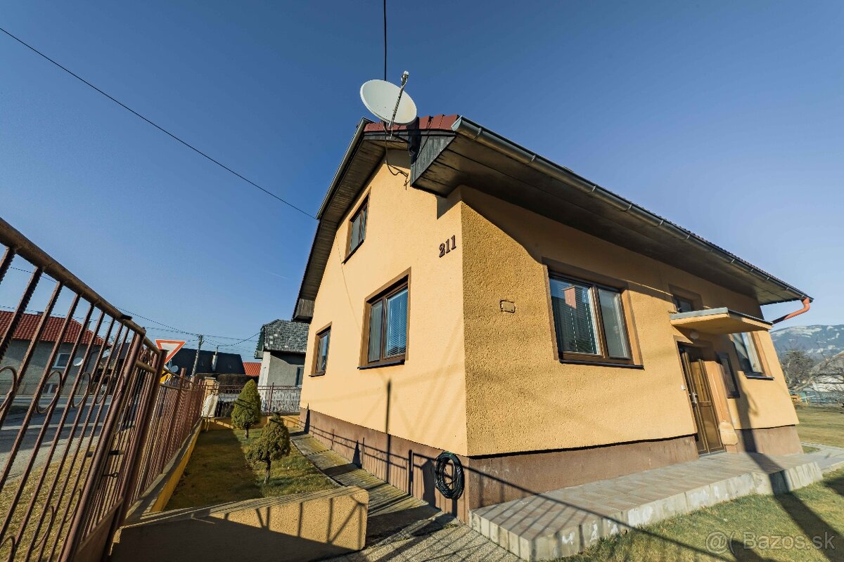 Zaujímavý rodinný dom v obci Mošovce