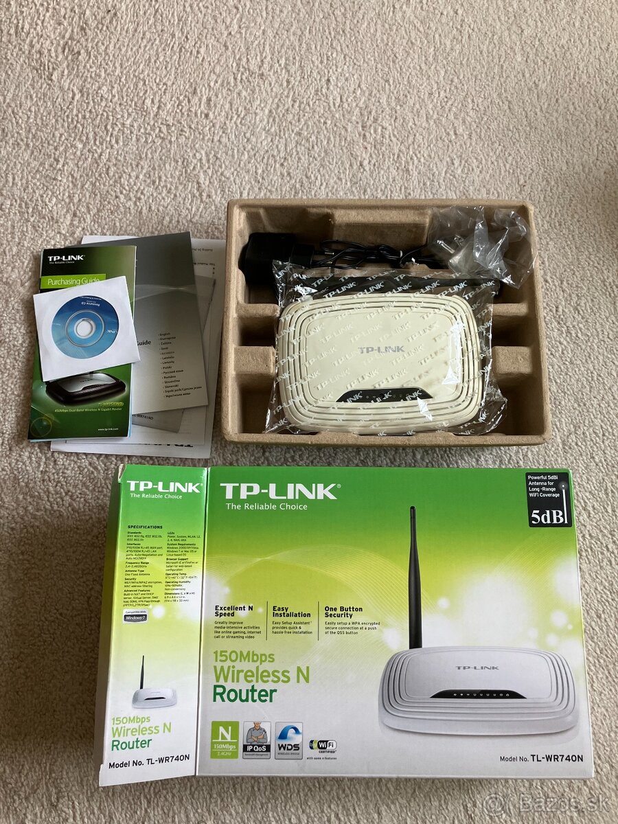 Wi Fi router TP Link TL - WR740N