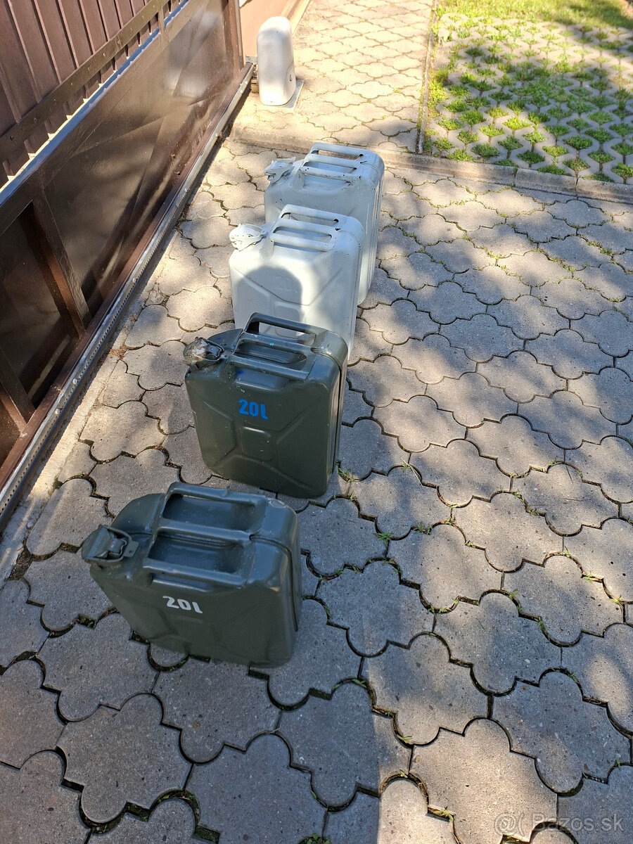 Plechová bandaska 20l