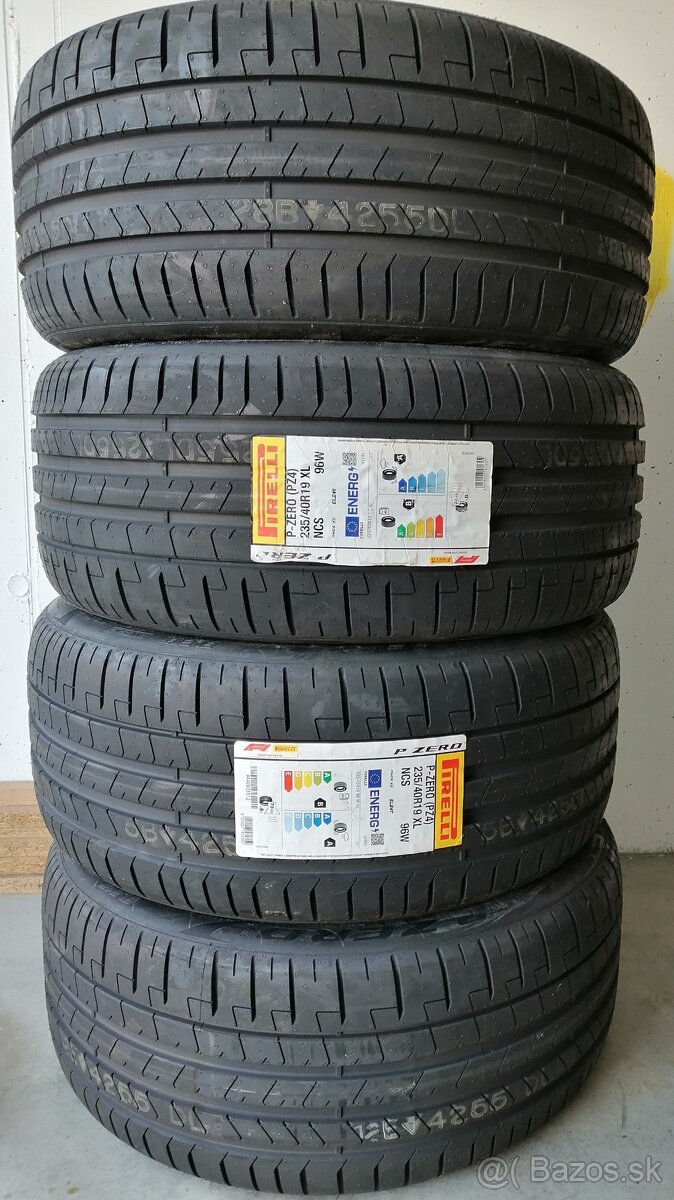 Nové pneu PIRELLI P-ZERO 235/40R19 96W XL leto