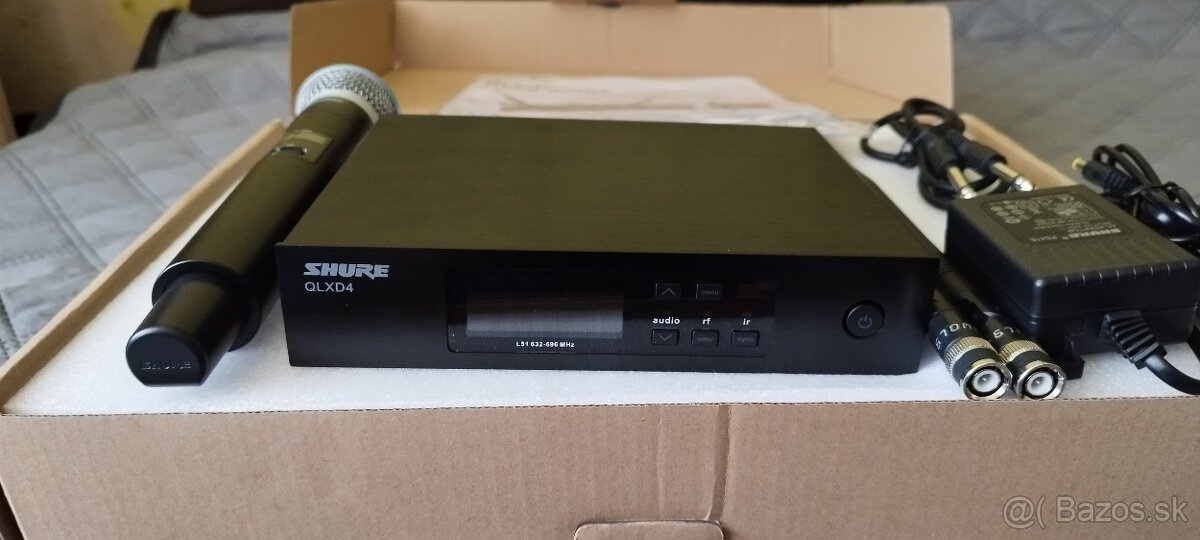 Predam uplne novy mikrofon Shure QLX-D4