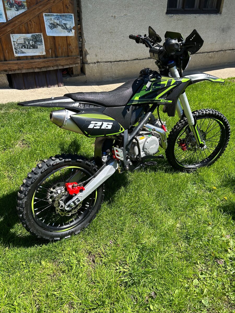 enduro pitbike asix 140