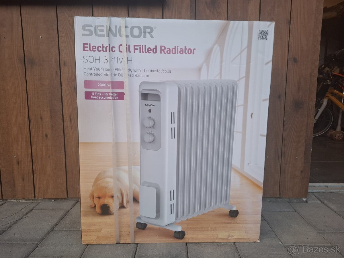 Nový Olejový radiátor Sencor SOH 3211WH