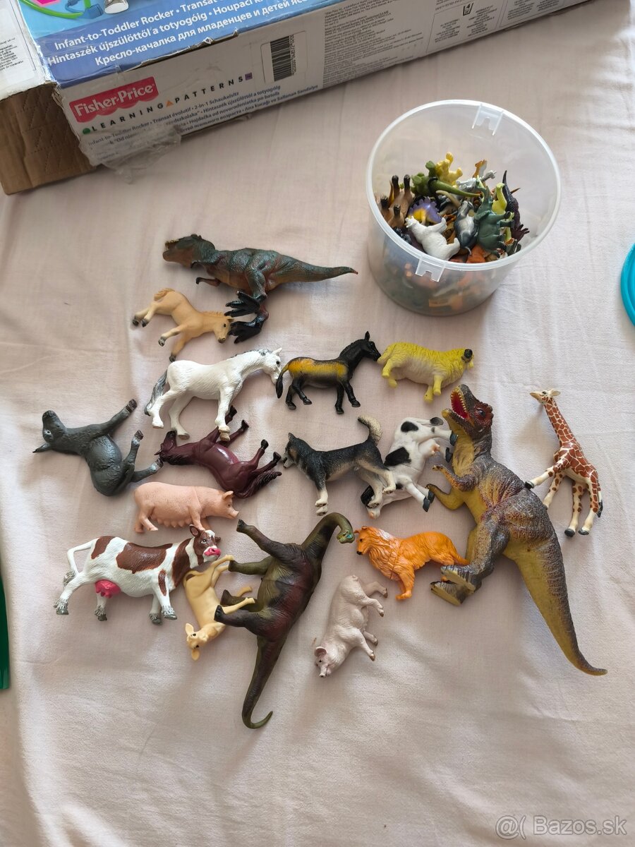 Zvieratká mix ( aj schleich)