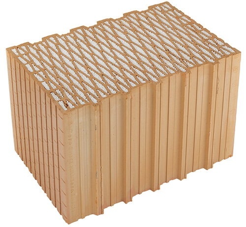 Zateplená kvalitná tehla Heluz Family 2in1