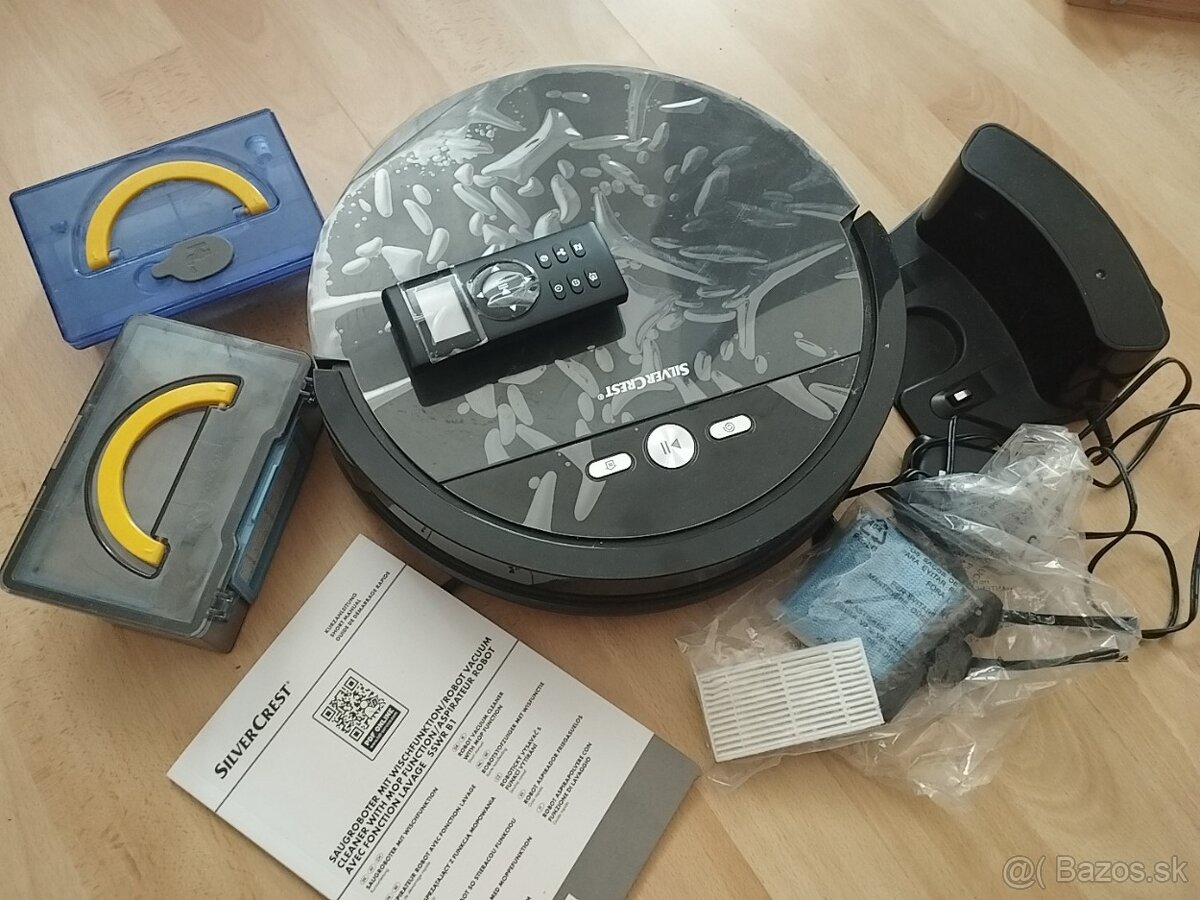 Robotický vysávač s funkciou mopovania