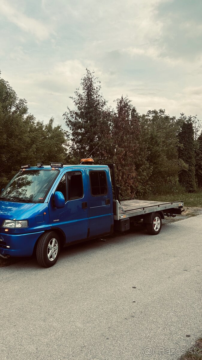 Preprava materiálu odtah / Valnik