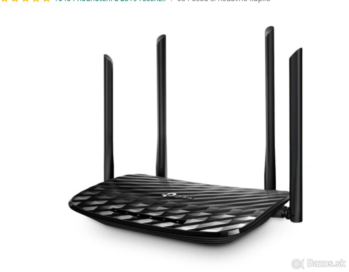 Predám 2x router - TP-LINK Archer C6 AC1200