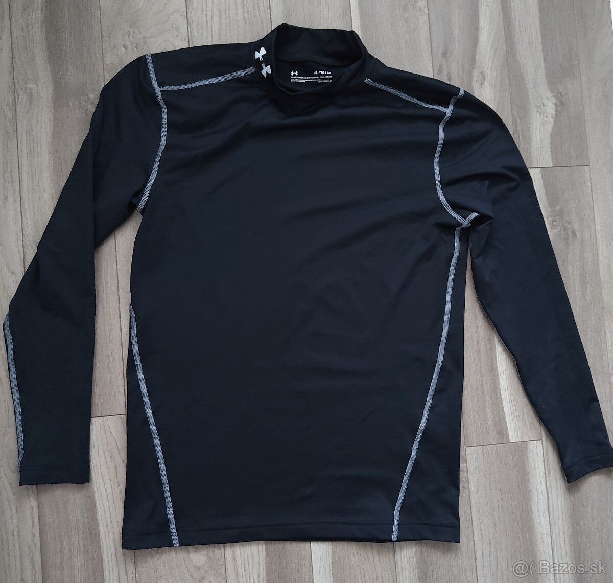 Pánske zimné kompresné tričko Under Armour XL