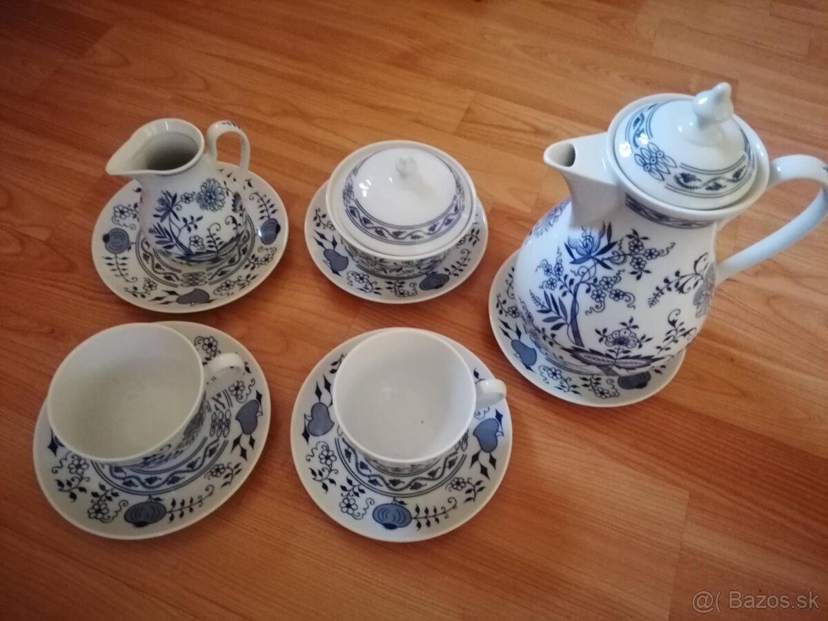 Čajová súprava Bohemia- made in Czechoslovakia