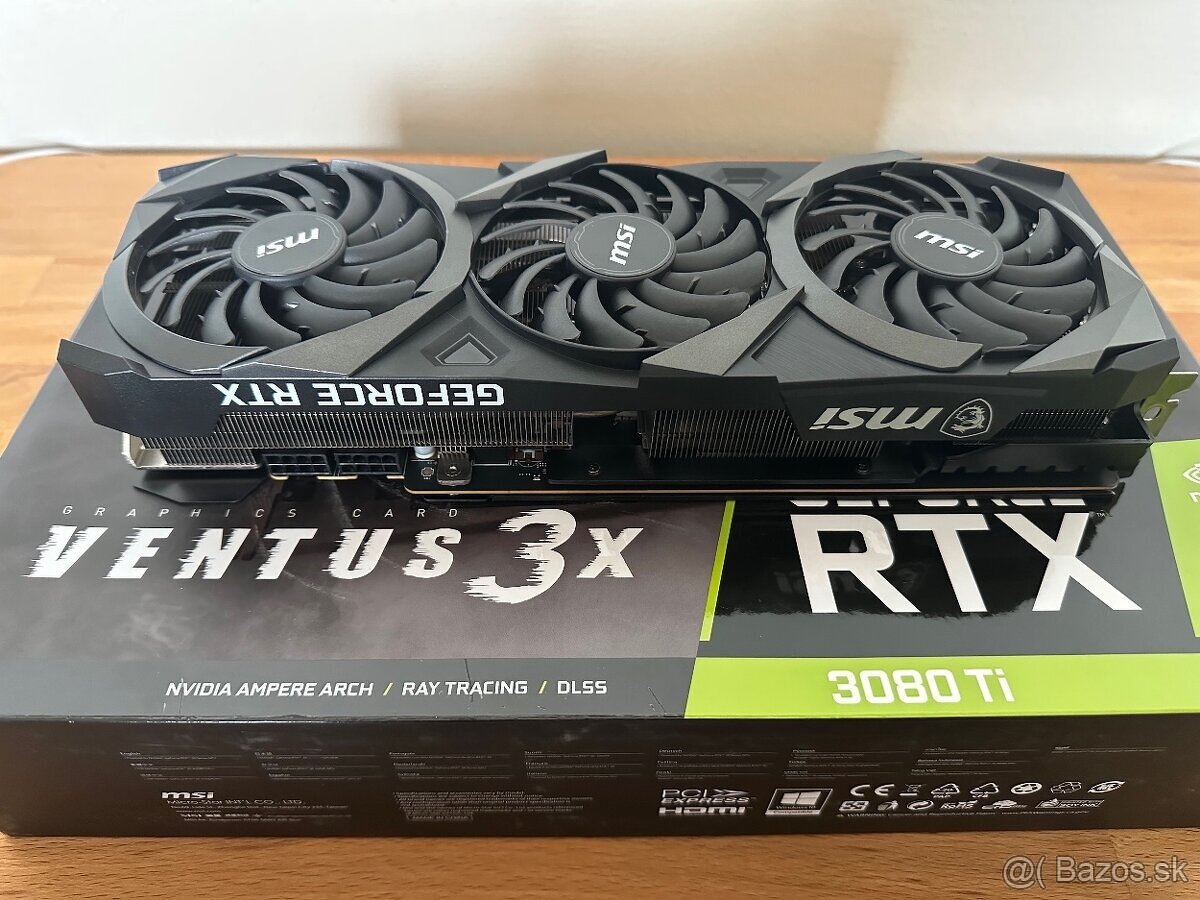 Predsm graficku kartu MSI geforce RTX 3080