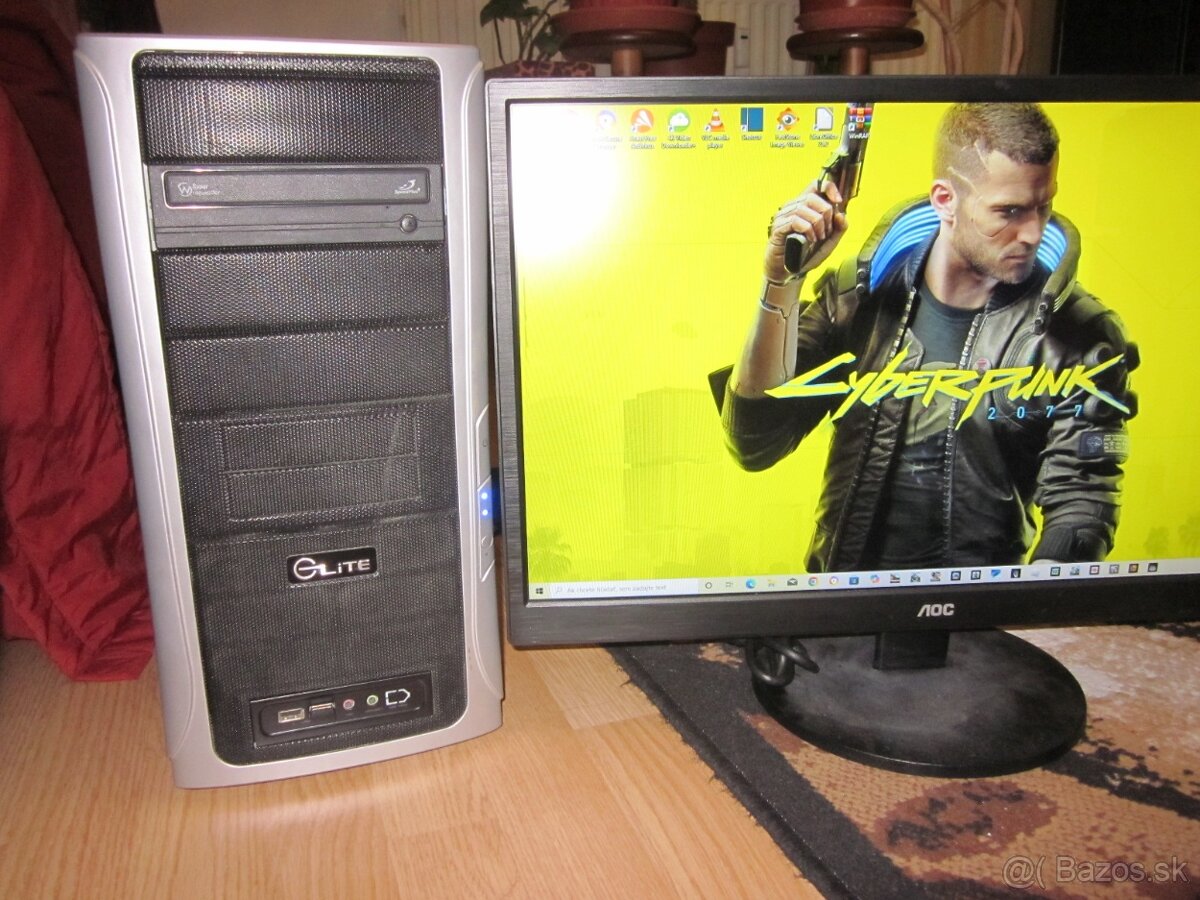 HERNÉ PC i5,16 GB,128GB,500GB,RX-580 8GB