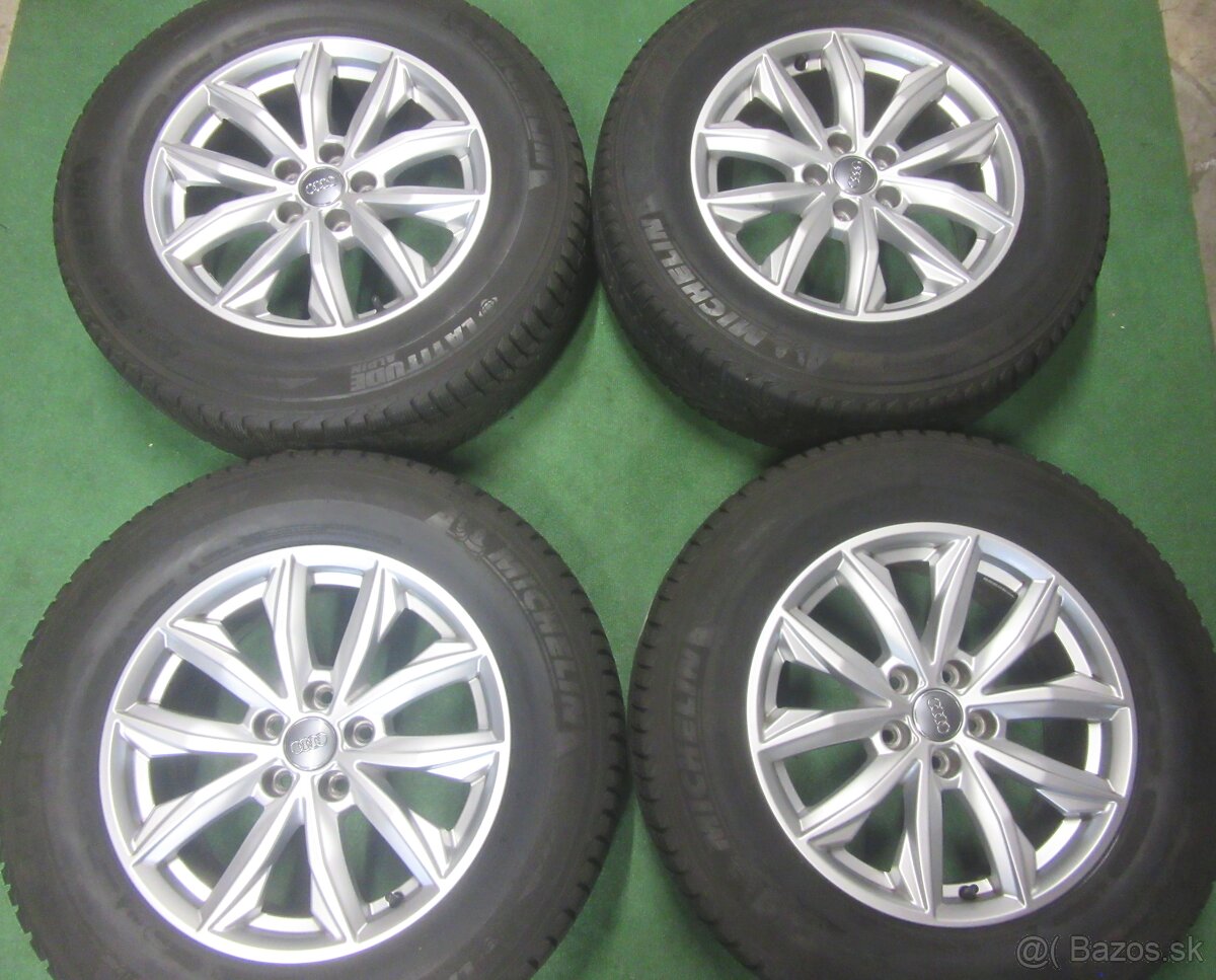 Zimné kolesá audi Q5 5x112 235/65 R17 michelin
