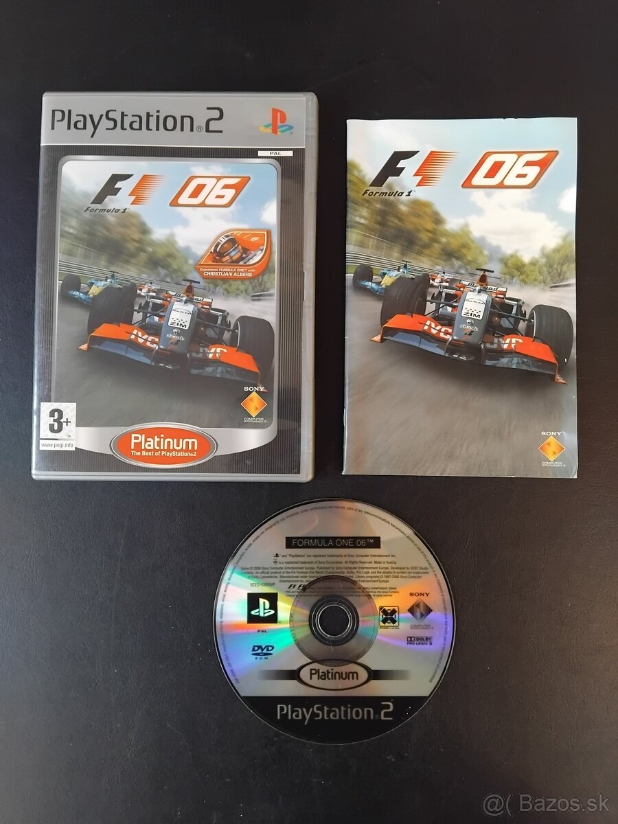 Hra pre PS2 - Formula One 06 (Platinum)