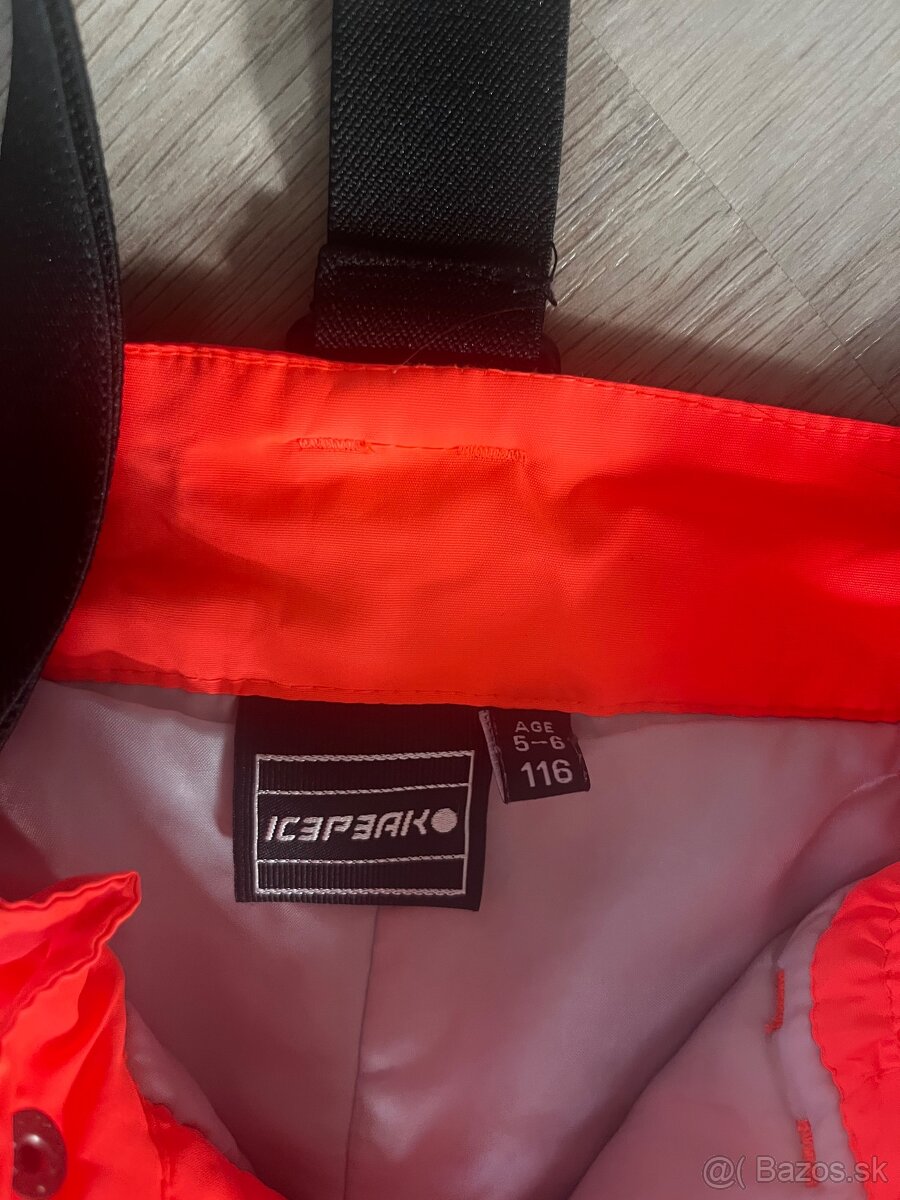Detské lyžiarske nohavice Icepeak veľkosť 116