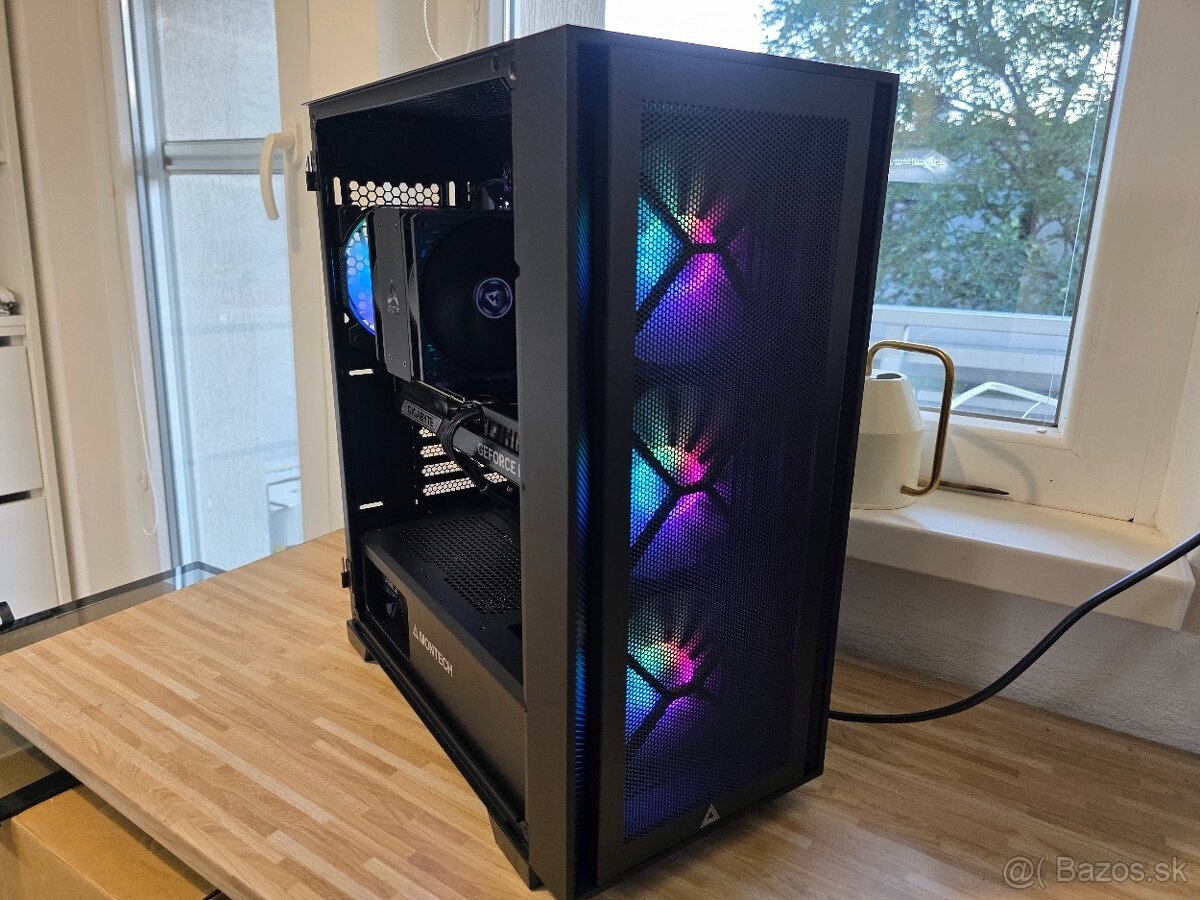 Herný PC Ryzen 9 9900X, RTX 5070Ti, 64GB RAM, 4TB SSD