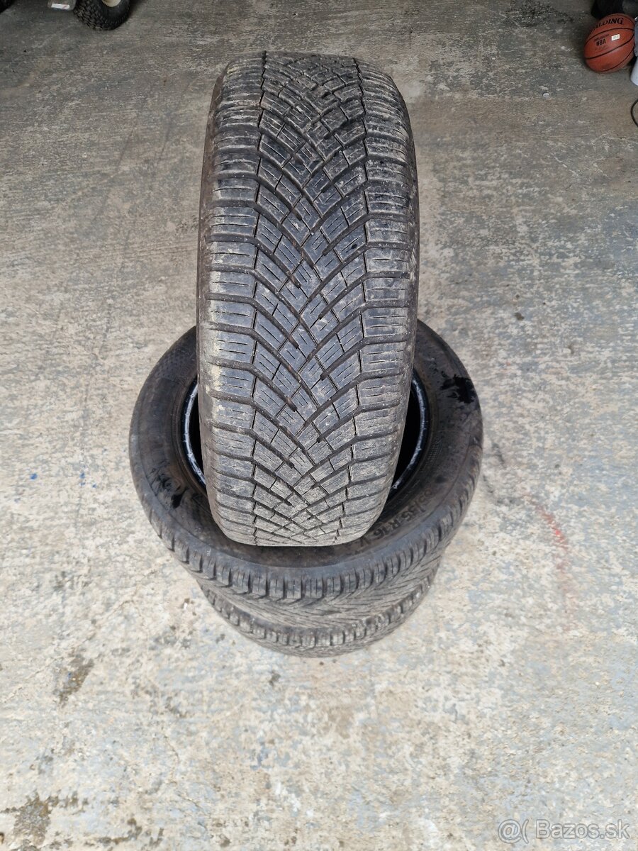 Predám zimné pneu Continental 91v 205/55r16