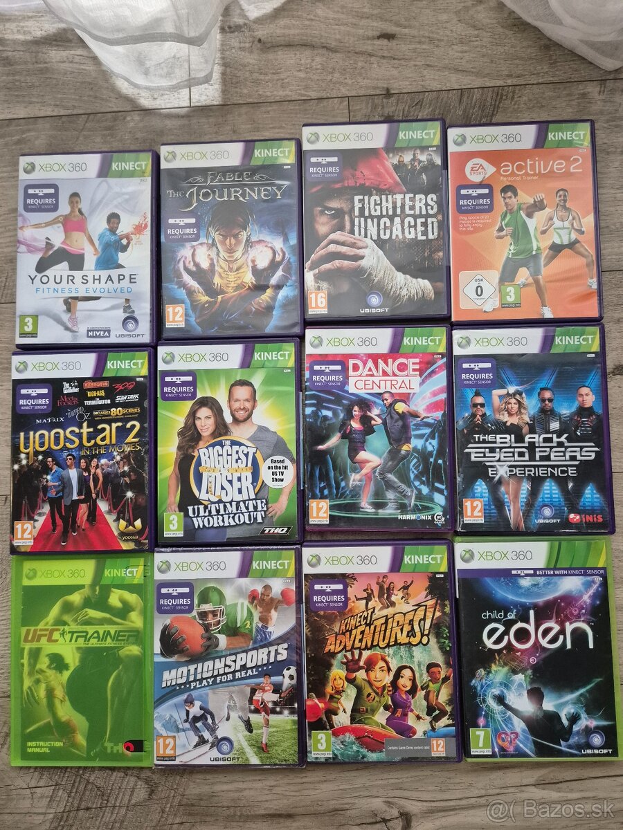 Kinect xbox 360 hry