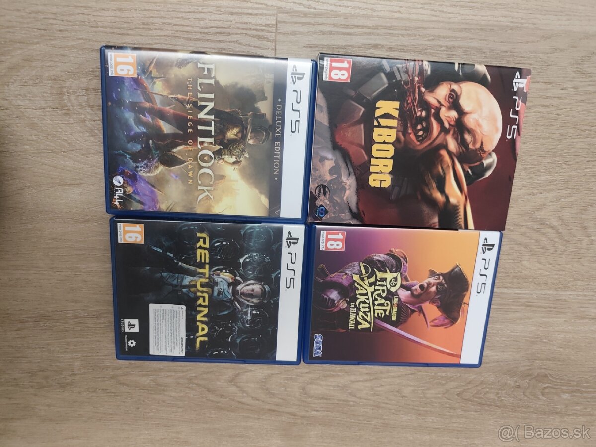 Na predaj hry na ps5