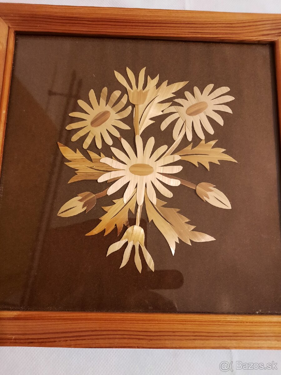 Predám intarzovaný obrázok