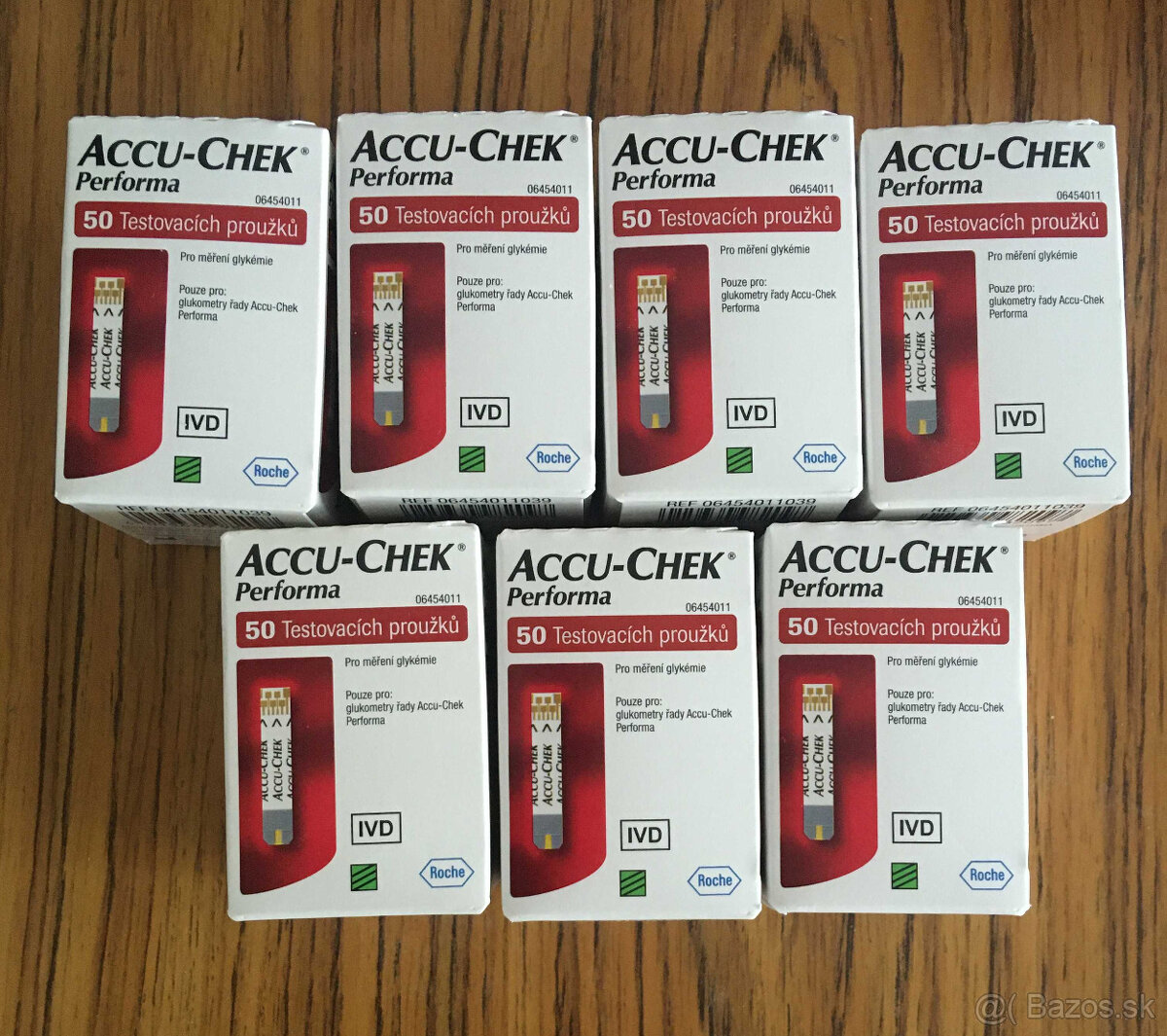 Testovacie prúžky Accu Check Performa