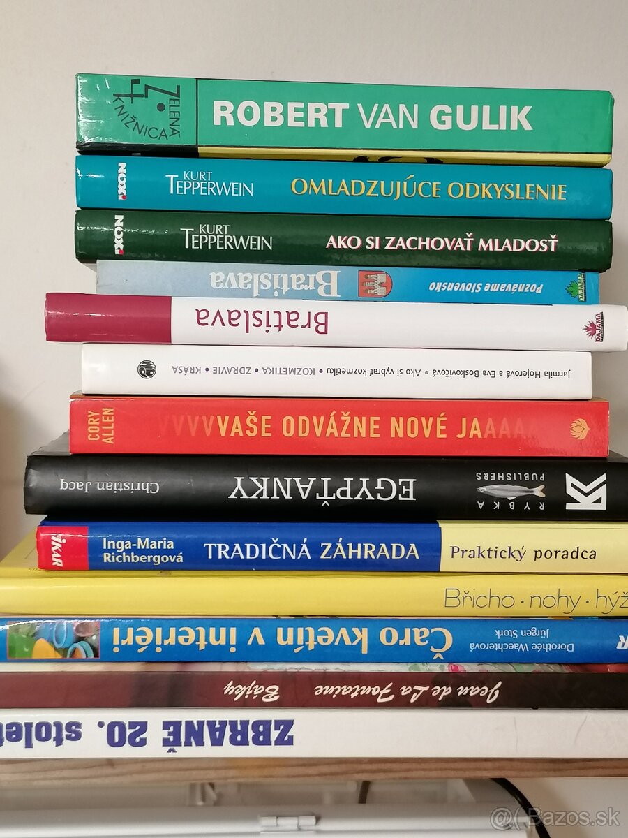 Knihy na predaj, ceny dohodou