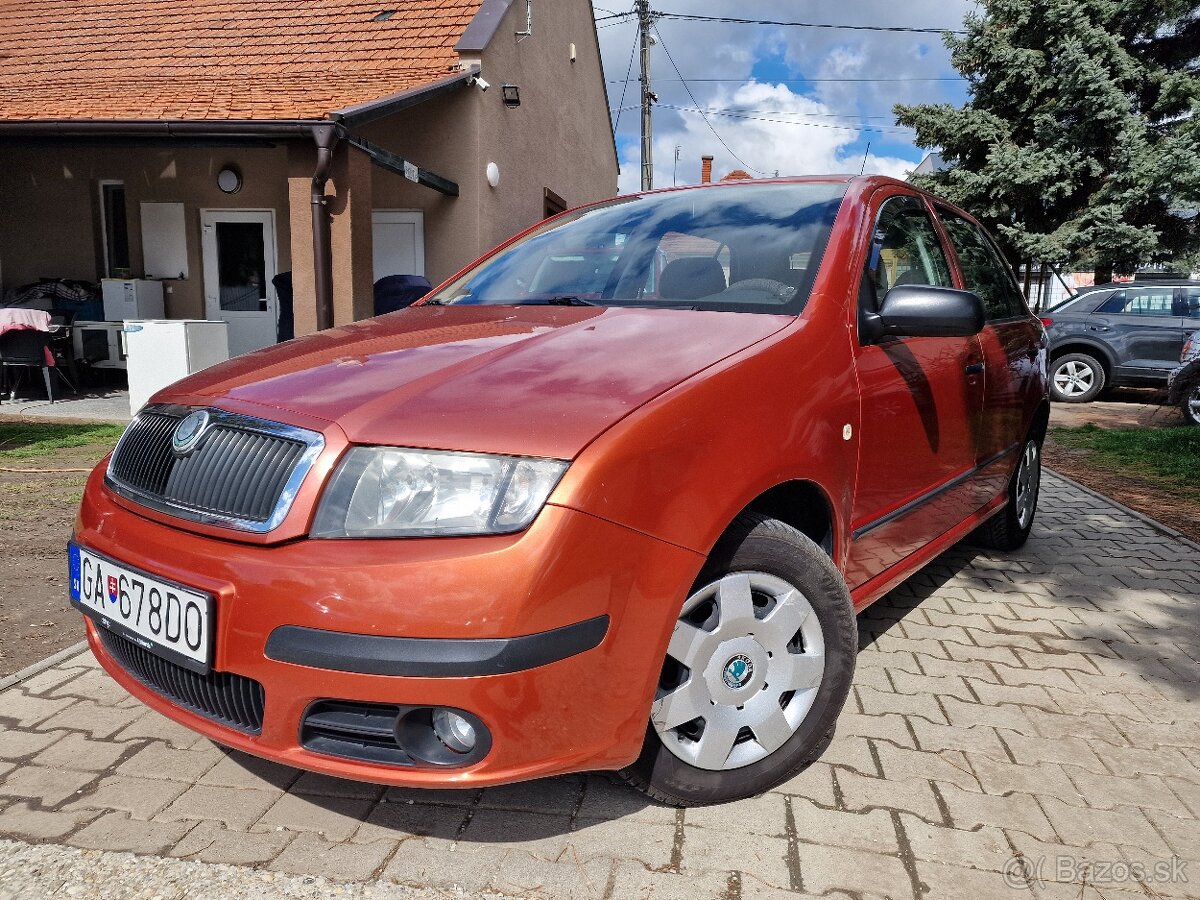 Škoda Fabia 1.2 HTP Easy 55k (benzín) kup.v SR
