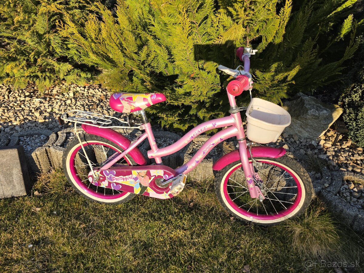 Dievčenský bicykel