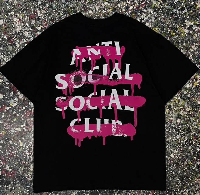 Anti Social Social Club tričko (graffiti)