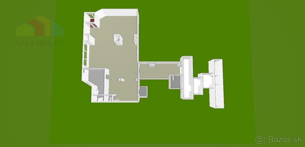 Na prenájom priestor, 162 m², Jašíkova ul, BA – Ružinov, od