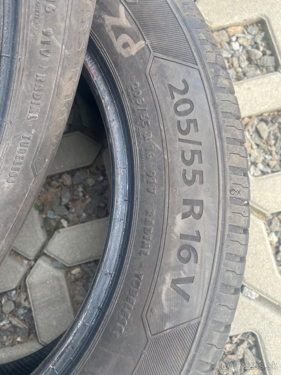 Predam letne pneumatiky Barum 205/55 r16