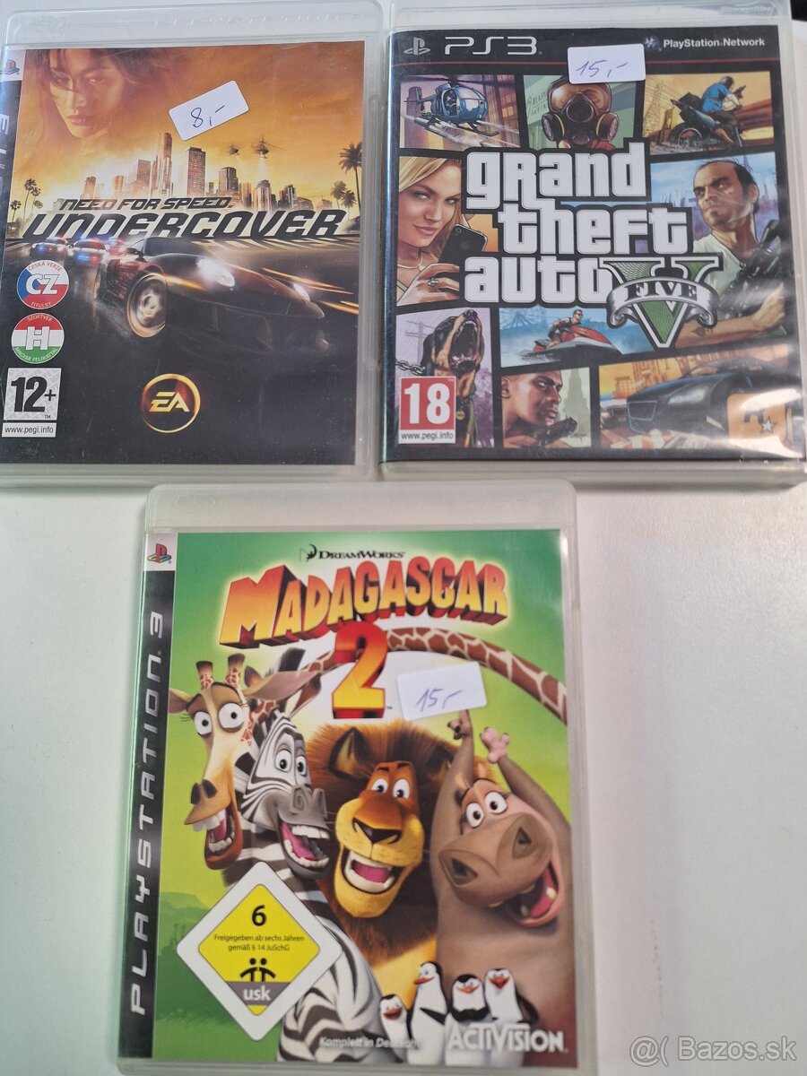 PS3 hry Bazár u Milusky